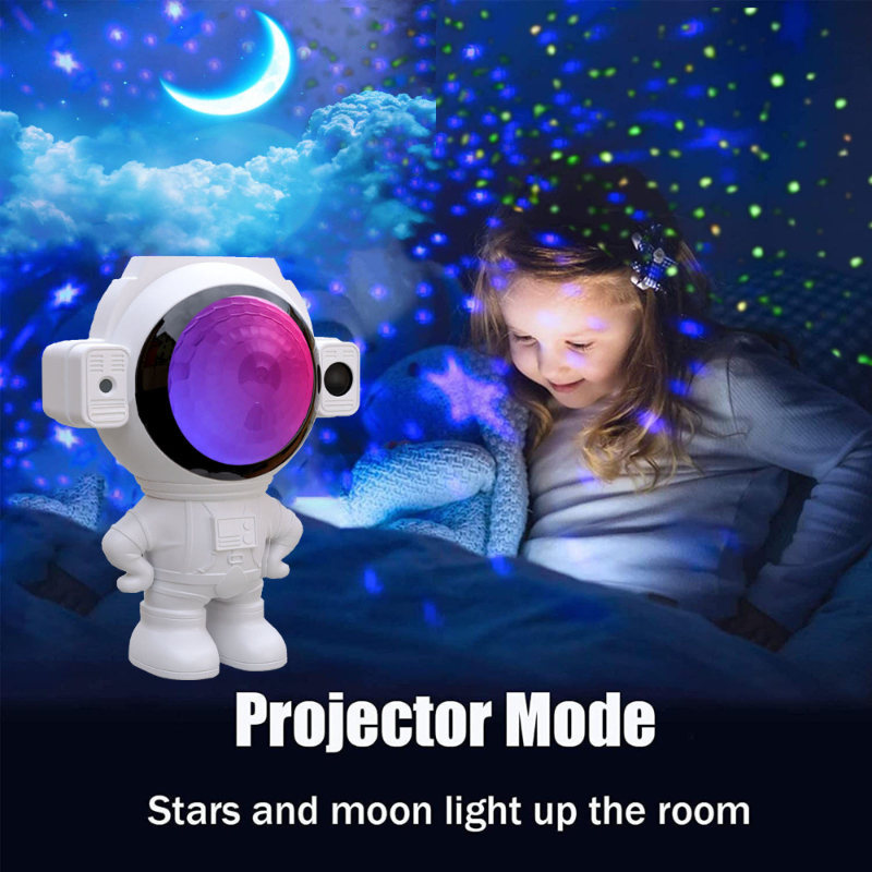 2022 Astronaut Star Projector Starry Sky Projector Galaxy Lamp Night Light For Decoration Bedroom Home Decorative Children Gifts