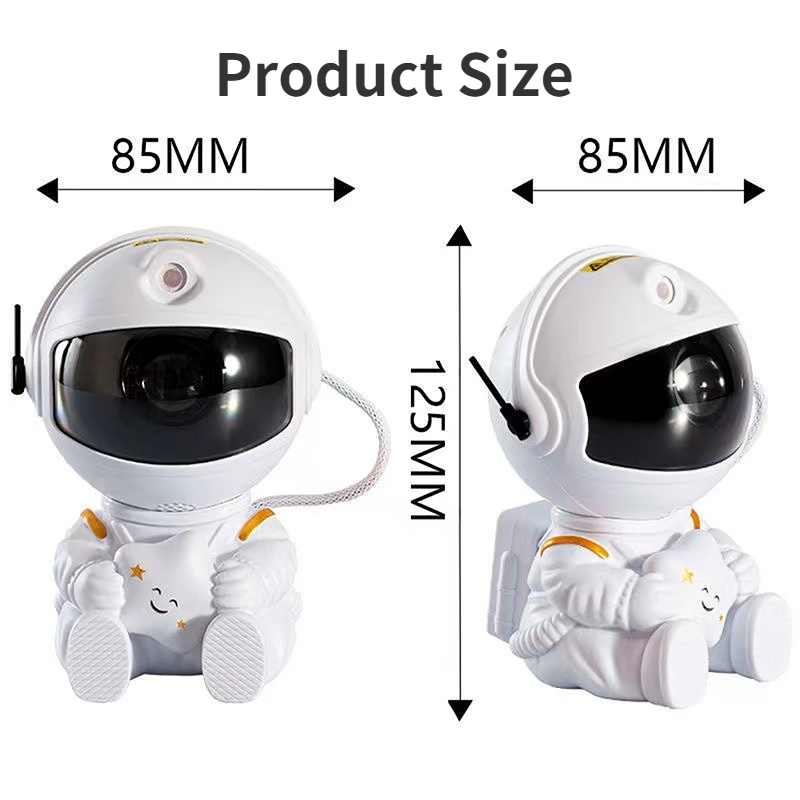 2022 Astronaut Star Projector Starry Sky Projector Galaxy Lamp Night Light For Decoration Bedroom Home Decorative Children Gifts