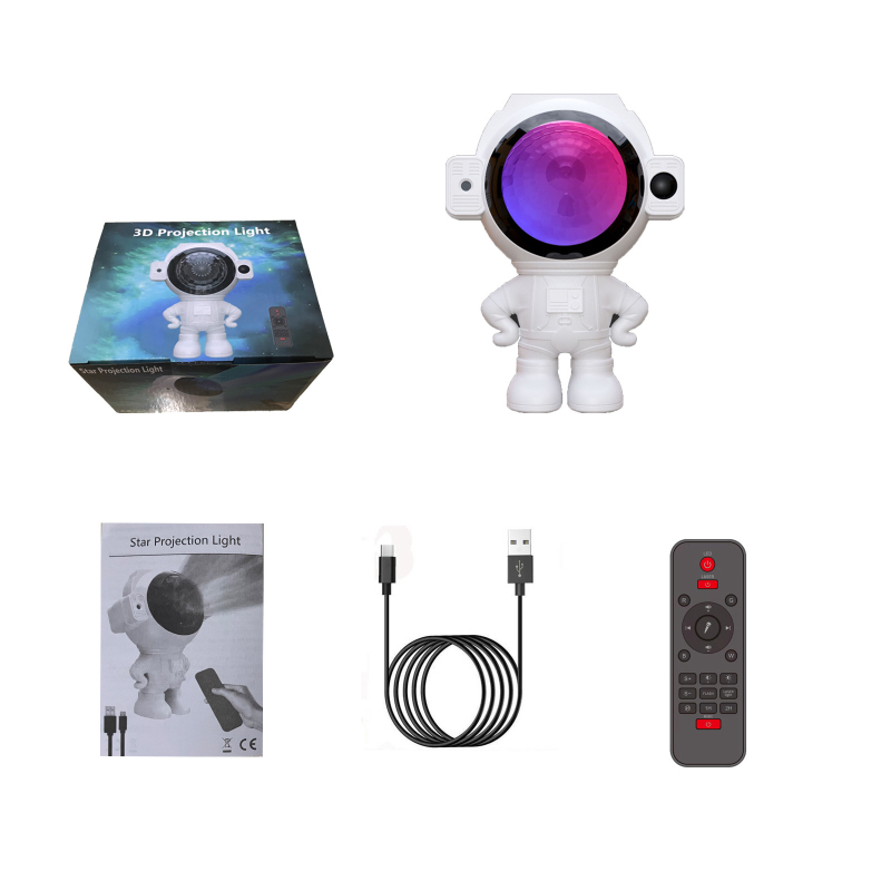 2022 Astronaut Star Projector Starry Sky Projector Galaxy Lamp Night Light For Decoration Bedroom Home Decorative Children Gifts